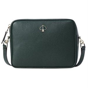 Kate Spade Polly Medium Camera Bag in Deep Evergreen